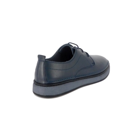 Pantofi Goretti, model 301, talpa flexibila, culoare albastru inchis - Img 4