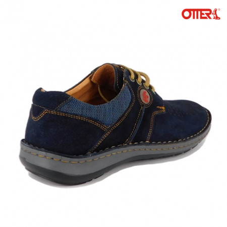 Pantofi Otter 9560, pentru vara, culoare albastra - Img 3