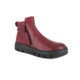 Ghete Anna Viotti, model 1900, culoare bordo