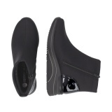 Ghete Remonte, model D0T73, impermeabile, culoare neagra - Img 4