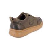 Pantofi Berliner, model 27016, talpa flexibila, culoare kaki - Img 3