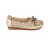 Pantofi Formazione, model 106, talpa flexibila, culoare bej - Img 3