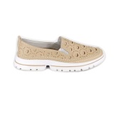 Pantofi Gallop, model K242, talpa foarte flexibila, culoare bej - Img 2