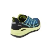 Pantofi Grisport, model 15115, pentru vara, culoare albastru cu galben - Img 4