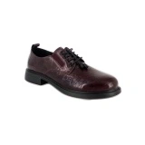 Pantofi Pass, model M57, culoare bordo