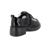 Pantofi Pass, model X49, culoare neagra - Img 3