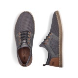 Pantofi Rieker, model B5252, pentru vara, culoare gri - Img 5