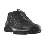 Pantofi Salomon Speedcross Peak, impermeabili, Gore-tex, culoare neagra