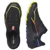 Pantofi Salomon Thundercross GTX, impermeabili, gore-tex, culoare negru cu galben - Img 4