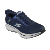 Pantofi Skechers Go Run, tehnologie slip-in, brant din spuma cu memorie, culoare albastra