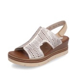 Sandale Remonte, model D2L56, culoare argintie