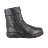 Cizme Otter, model 27758, imblanite, culoare neagra - Img 3