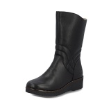 Cizme Rieker, model Y4656, imblanite, culoare neagra