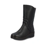 Cizme Rieker, model Y4656, imblanite, culoare neagra