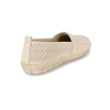 Pantofi Anna Viotti, model 861, talpa flexibila din silicon, culoare bej - Img 3