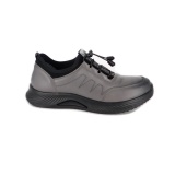 Pantofi Berliner, model 1133, culoare gri, talpa foarte flexibila - Img 2
