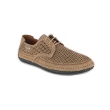Pantofi Goretti, model 177, talpa flexibila, culoare bej