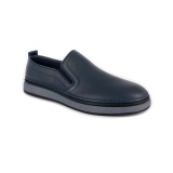 Pantofi Goretti, model 300, talpa flexibila, culoare albastru inchis
