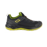 Pantofi Grisport, model 15409, talpa Vibram, culoare negru cu verde - Img 3
