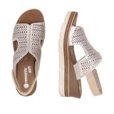 Sandale Remonte, model D2L56, culoare argintie - Img 5