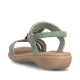 Sandale Rieker, model 61855, culoare verde - Img 4