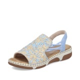 Sandale Rieker, model 66248, culoare albastra