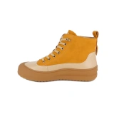Ghete Anna Viotti, model 9570, imblanite, talpa crep, culoare camel - Img 4