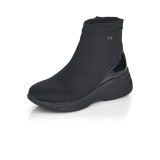 Ghete Remonte, model 6677, impermeabile, culoare neagra