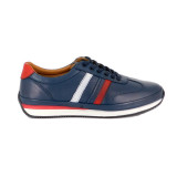 Pantofi Goretti, model 061, culoare albastra - Img 2