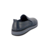 Pantofi Goretti, model 300, talpa flexibila, culoare albastru inchis - Img 2
