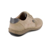 Pantofi Otter, model 9551, pentru vara, culoare gri - Img 3