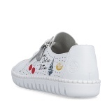 Pantofi Rieker, model M2310, culoare alba - Img 4