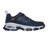 Pantofi Skechers Air Envoy, hidrofobizati, talpa din cauciuc Goodyear cu perna de aer, culoare albastra - Img 4