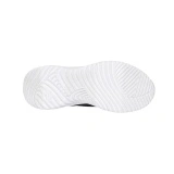 Pantofi Skechers Bounder, brant din spuma cu memorie, tehnologie Slip-In, culoare negru cu galben si albastru - Img 5