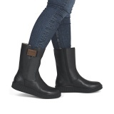 Cizme Rieker, model Y4355, imblanite, culoare neagra - Img 5