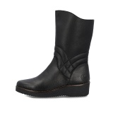 Cizme Rieker, model Y4656, imblanite, culoare neagra - Img 5