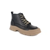 Ghete Franco Gerardo, model 6575, culoare neagra