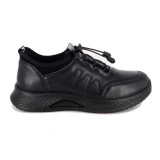 Pantofi Berliner, model 1133, culoare neagra, talpa foarte flexibila - Img 2