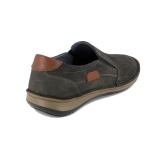 Pantofi Goretti, model 9505, culoare gri antracit - Img 2
