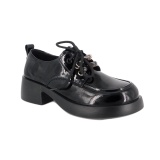 Pantofi Pass, model X49, culoare neagra