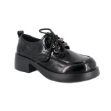 Pantofi Pass, model X49, culoare neagra