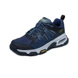 Pantofi Skechers Air Envoy, hidrofobizati, talpa din cauciuc Goodyear cu perna de aer, culoare albastra