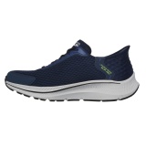 Pantofi Skechers Go Run, tehnologie slip-in, brant din spuma cu memorie, culoare albastra - Img 4
