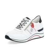 Pantofi sport Remonte, model D0T04, brant din spuma cu memorie, culoare alba