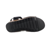 Sandale Pass, model 2506, culoare neagra - Img 4