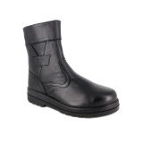 Cizme Otter, model 27758, imblanite, culoare neagra