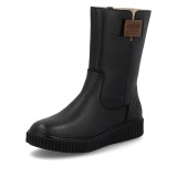 Cizme Rieker, model Y4355, imblanite, culoare neagra