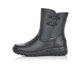 Cizme Rieker, model Z7172, impermeabile, blana naturala, culoare neagra - Img 5