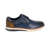 Pantofi Otter, model 13C, culoare albastra - Img 3