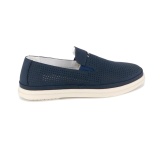 Pantofi Otter, model 15C, perforati, talpa flexibila, culoare albastra - Img 2